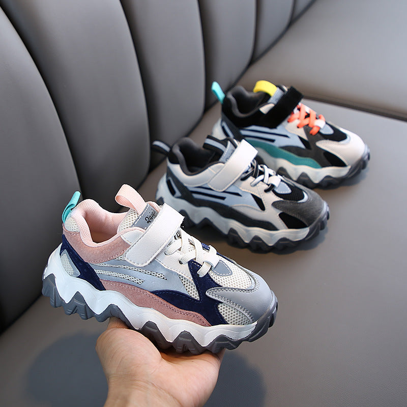 Velcro student sneakers PureLittleBloom.Co