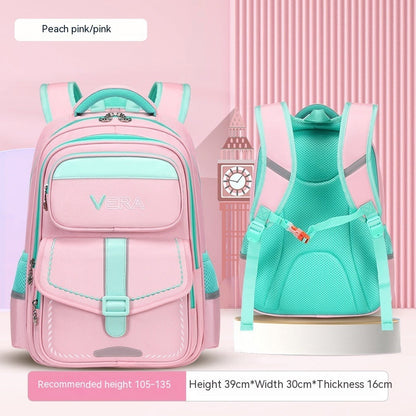 Backpack Spine Protection Waterproof Large Capacity PureLittleBloom.Co
