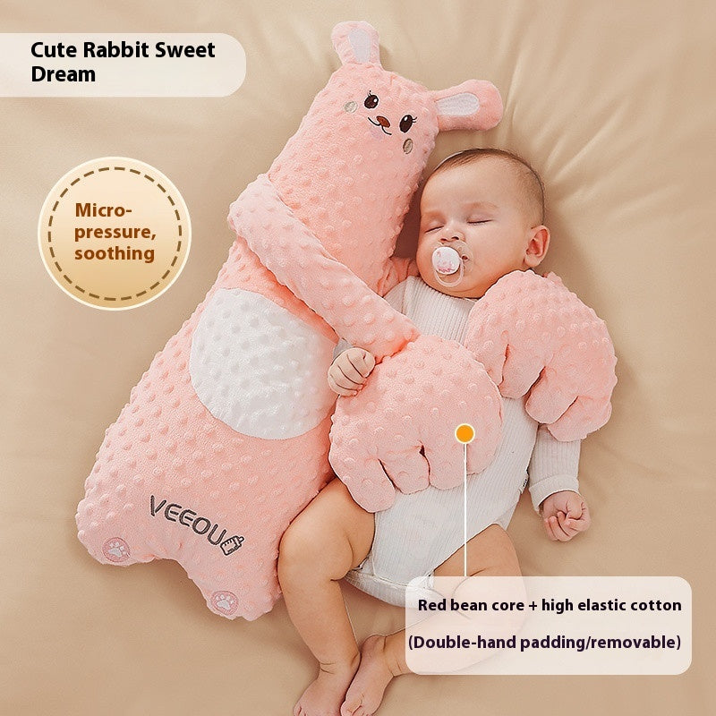W9Q Wenou BABY HUG Sleep Soothing Palm Pillow Doll Coax Sleep Coax Sleeping Artifact Baby Anti-startle Pressure PureLittleBloom.Co