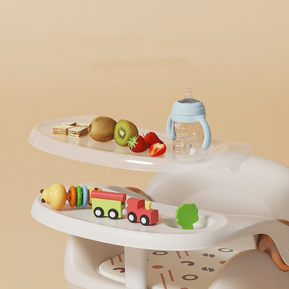 Household Baby Backrest Plastic Dining Chair PureLittleBloom.Co
