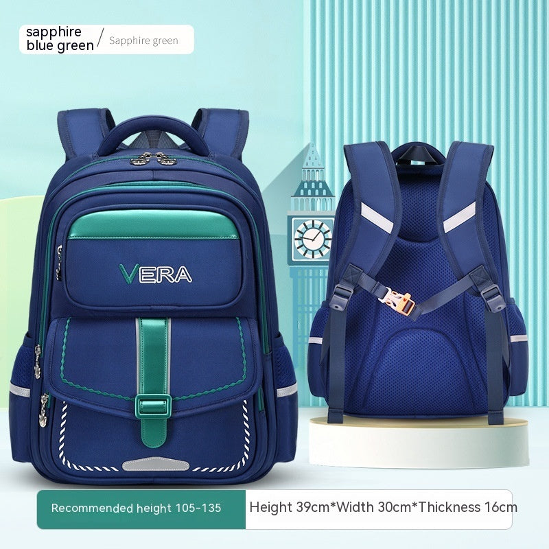Backpack Spine Protection Waterproof Large Capacity PureLittleBloom.Co