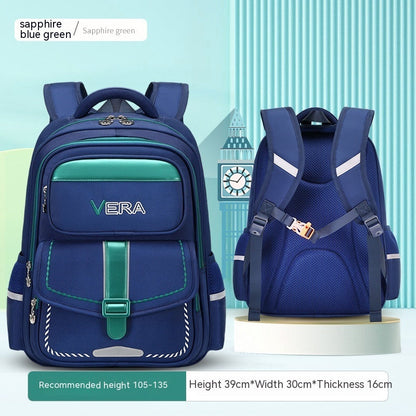 Backpack Spine Protection Waterproof Large Capacity PureLittleBloom.Co