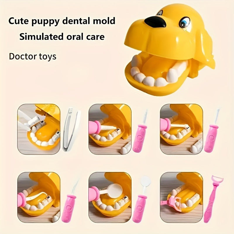 46PCS Kids Doctor Play Set Pretend Medical Kit With Stethoscope Syringe Dental Tools Nurse Accessories For Boys And Girls PureLittleBloom.Co