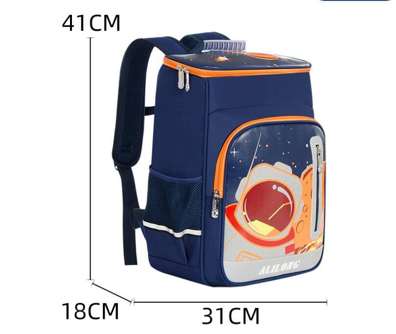 Elementary School Boy  Spine Protection Lightweight Children's Backpack PureLittleBloom.Co