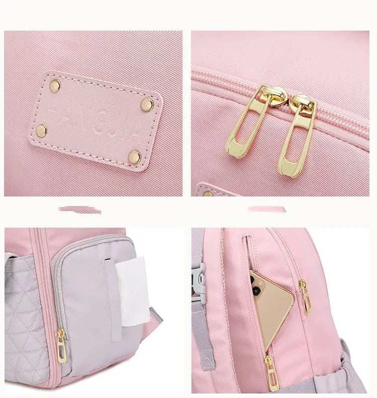 Mummy Bag Large Capacity Multi-pocket Baby Diaper Bag Backpack PureLittleBloom.Co