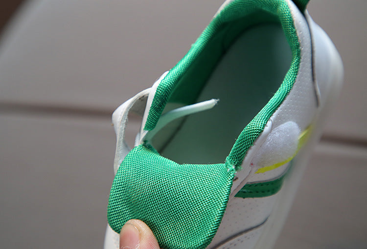 Kimmy White LED Sneakers Shoes PureLittleBloom.Co