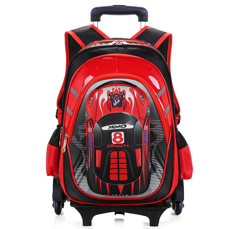 The New Men's Detachable Trolley Schoolbag Reduces The Burden PureLittleBloom.Co