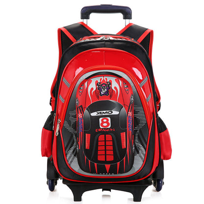 The New Men's Detachable Trolley Schoolbag Reduces The Burden PureLittleBloom.Co