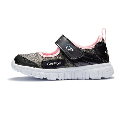 Children's square mouth shoes girls' sports shoes PureLittleBloom.Co