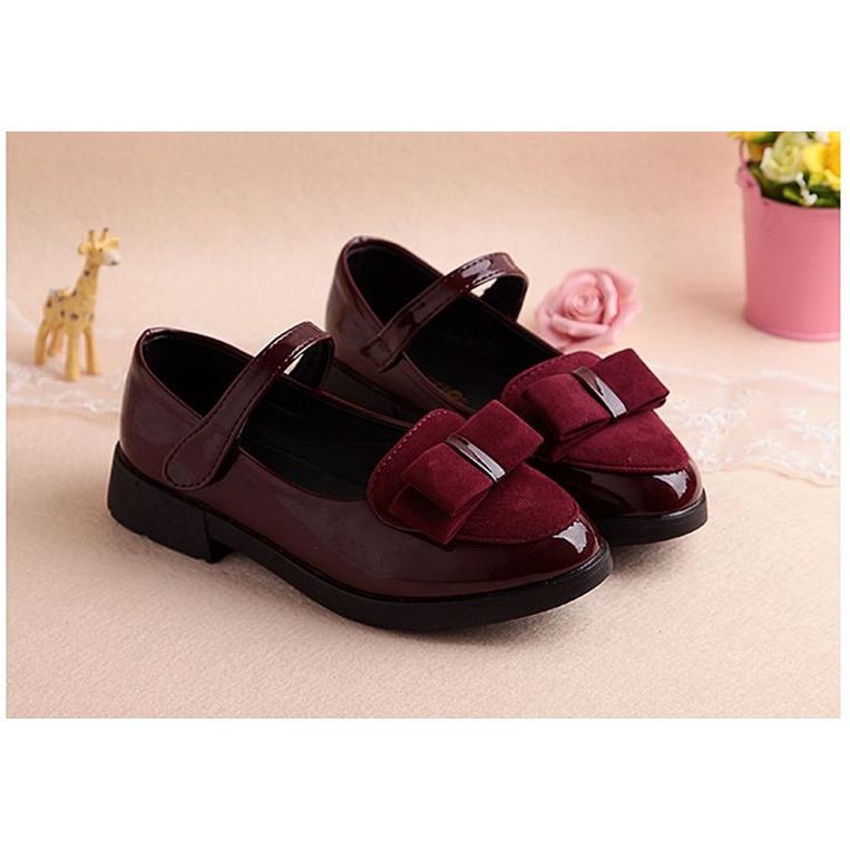 kids girl sneakers school baby girls leather princess shoes PureLittleBloom.Co