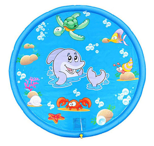 Durable Children's Water Spray Pool Mat Splash Sprinkle Play Pad Mat PureLittleBloom.Co