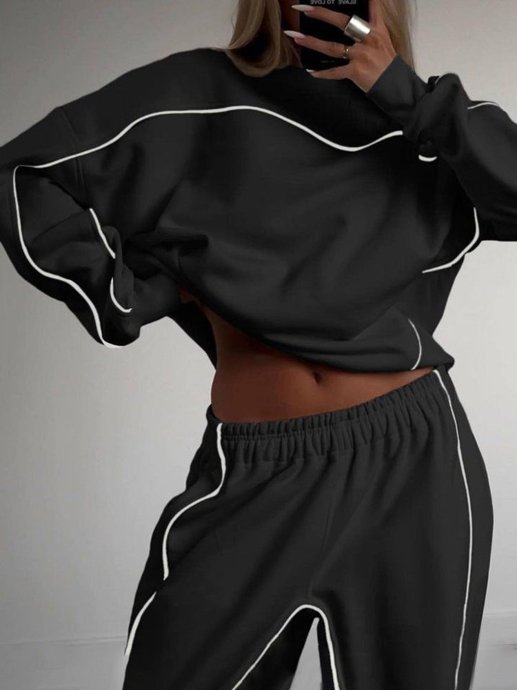 Sports Suit Casual Two-piece Suit Women PureLittleBloom.Co