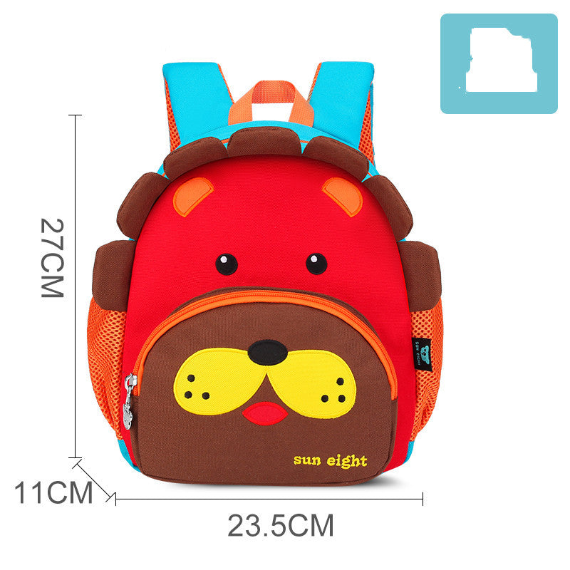 Cute Cartoon Shoulders Baby Lightweight Backpack Elementary School Schoolbag PureLittleBloom.Co