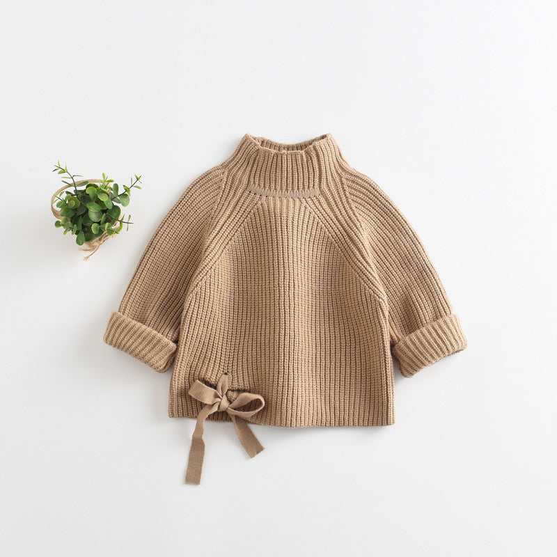 Knit sweater cardigan girl winter clothing PureLittleBloom.Co
