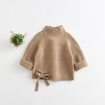 Knit sweater cardigan girl winter clothing PureLittleBloom.Co