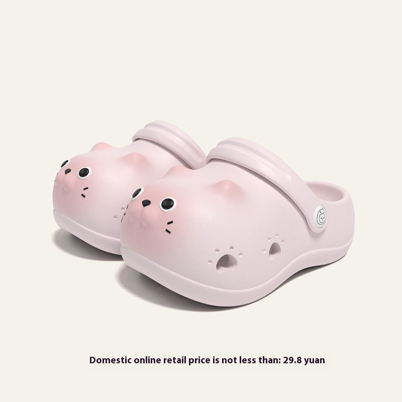 Children's Closed Toe Home Outdoor Slippers PureLittleBloom.Co