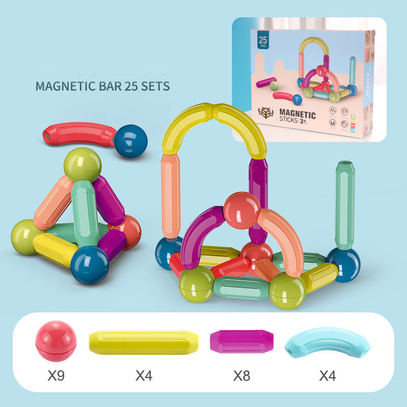 Baby Toys Magnetic Stick Building Blocks Game Magnets Children Set Kids Magnets For Children Magnetic Toy Bricks PureLittleBloom.Co