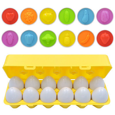 Baby Learning Educational Toy Smart Egg Toy Games Shape Matching Sorters Toys Montessori Eggs Toys For Kids Children PureLittleBloom.Co