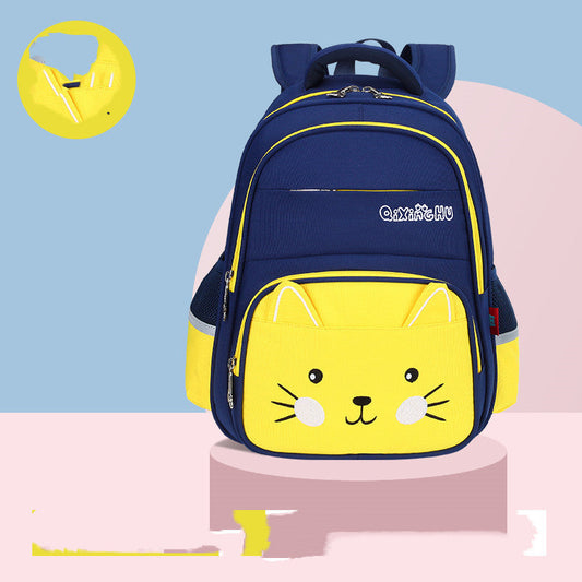Cute Cartoon Shoulders Baby Lightweight Backpack Elementary School Schoolbag PureLittleBloom.Co