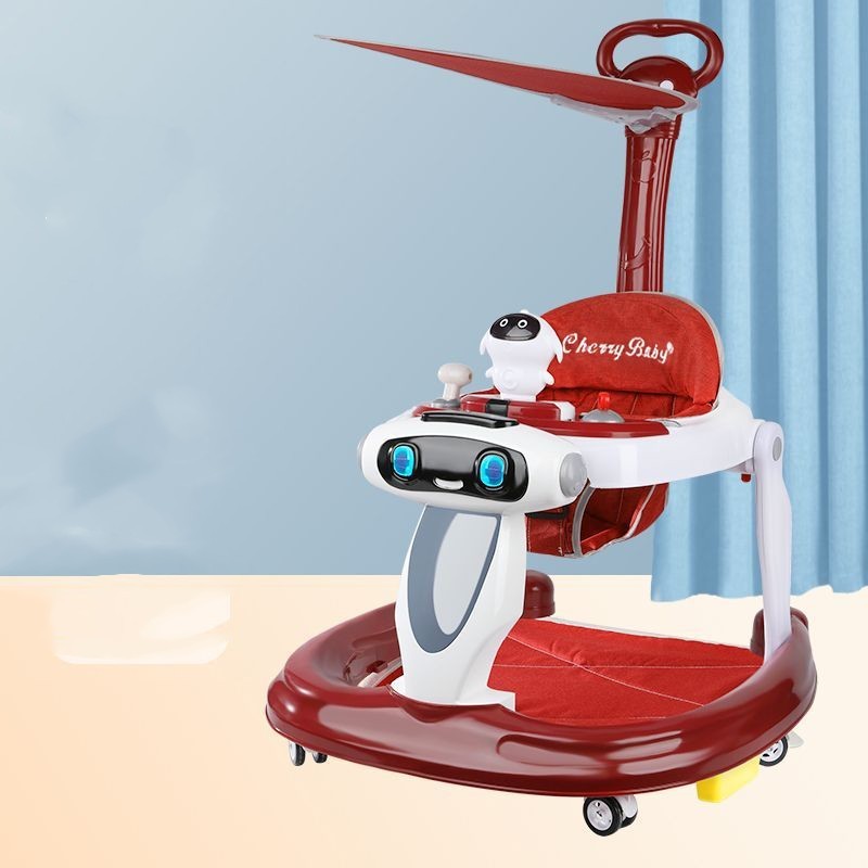 Baby Walker Anti-O-leg Baby Children's Multi-functional Anti-rollover Walker PureLittleBloom.Co