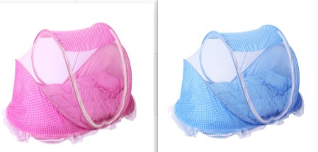 Foldable  Baby Bed Net With Pillow Net 2pieces Set PureLittleBloom.Co