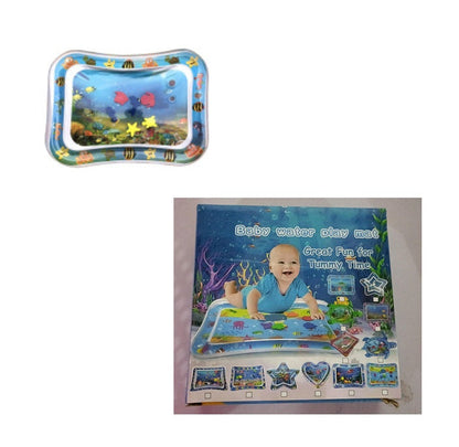 Baby Inflatable Water Mat, Infants Summer Beach Water Mat Patted Pad Water Cushion For Infants Toddlers Summer Activity Play Toys Baby Pillows PureLittleBloom.Co
