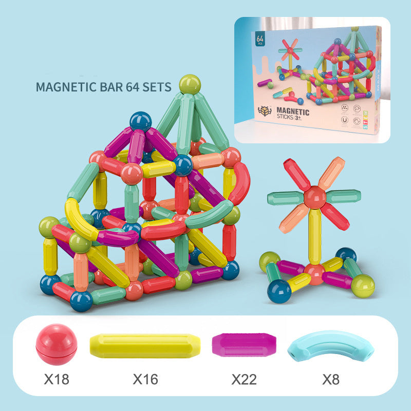 Baby Toys Magnetic Stick Building Blocks Game Magnets Children Set Kids Magnets For Children Magnetic Toy Bricks PureLittleBloom.Co