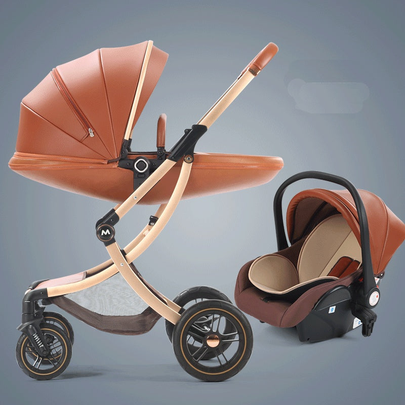 New Luxury Baby Stroller Carriage With Car Seat PureLittleBloom.Co