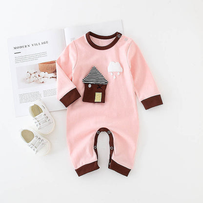Baby one-piece romper cotton baby PureLittleBloom.Co