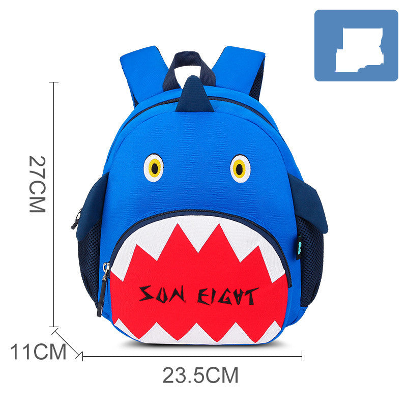 Cute Cartoon Shoulders Baby Lightweight Backpack Elementary School Schoolbag PureLittleBloom.Co