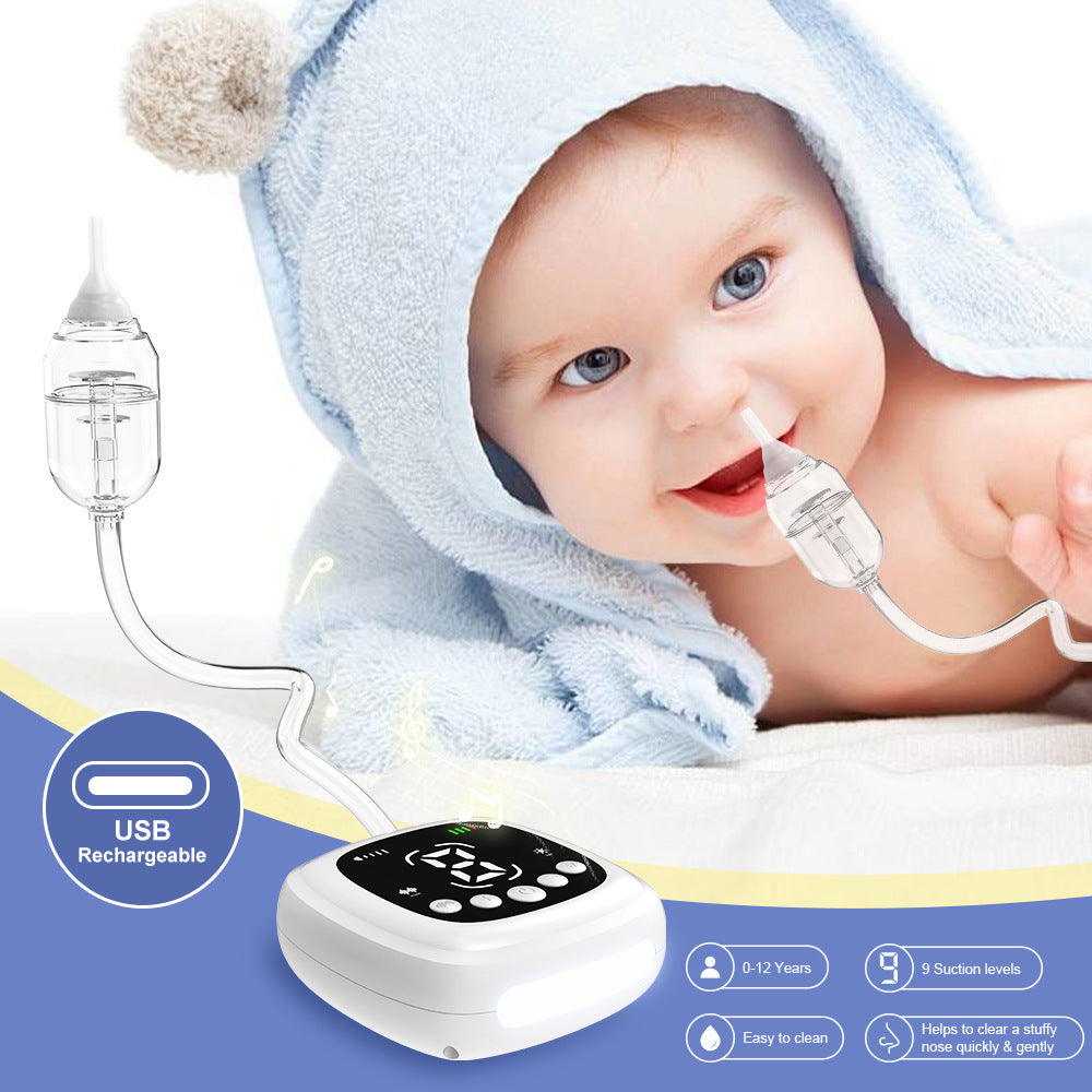 Electric Nasal Aspirator Baby Products Nasal Cavity Cleaner PureLittleBloom.Co