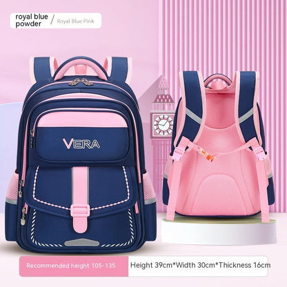 Backpack Spine Protection Waterproof Large Capacity PureLittleBloom.Co