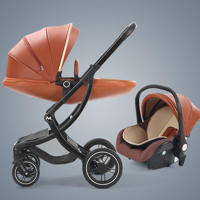 New Luxury Baby Stroller Carriage With Car Seat PureLittleBloom.Co
