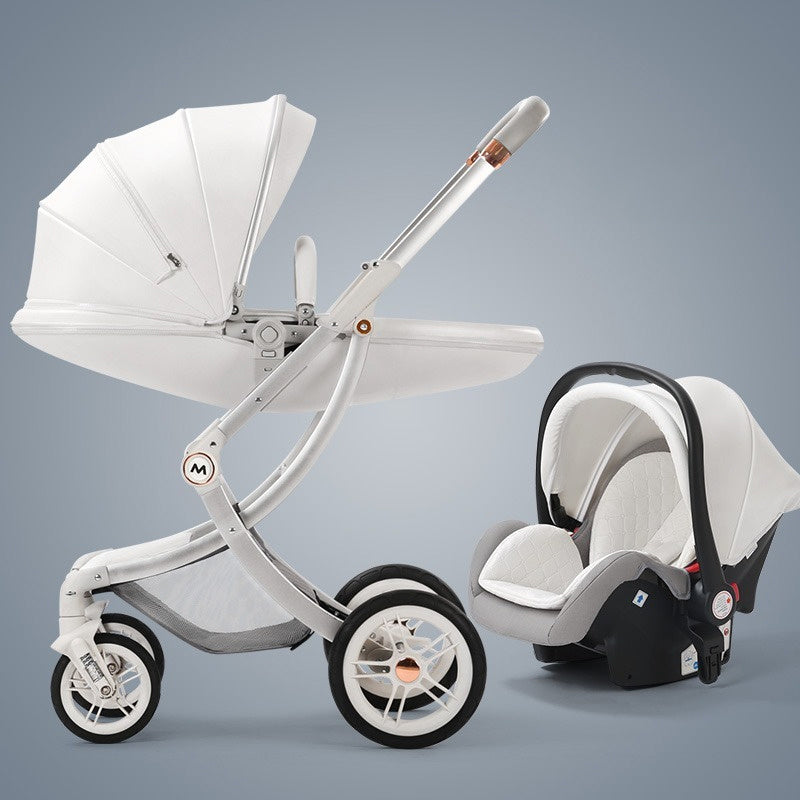 New Luxury Baby Stroller Carriage With Car Seat PureLittleBloom.Co