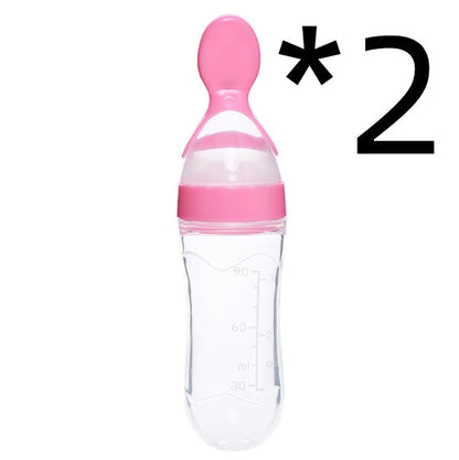 Baby Spoon Bottle Feeder PureLittleBloom.Co