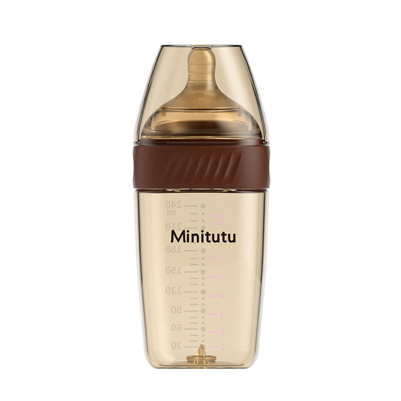 Newborn PPSU Temperature-sensing Feeding Bottle Anti-flatulence Choke Proof PureLittleBloom.Co
