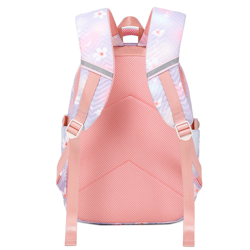 New Printed Schoolbag Three-piece Fashion Backpack PureLittleBloom.Co