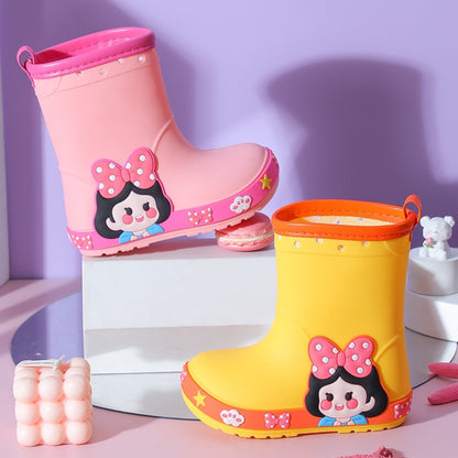 Girls' Kindergarten Non-slip Princess Rain Boots PureLittleBloom.Co