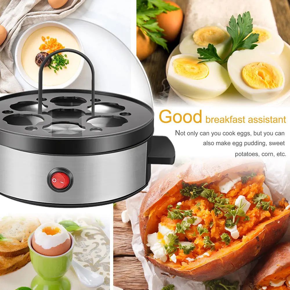 Multifunctional Egg Cooker Mini Egg Steamer Breakfast Egg Steamer PureLittleBloom.Co