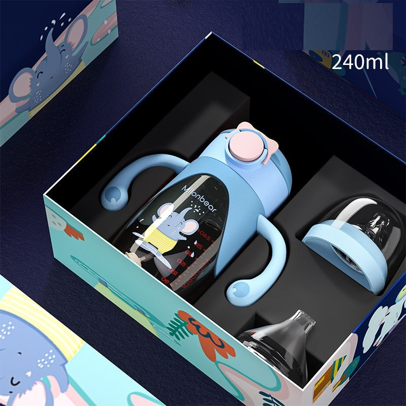 Wide-bore Sippy Cup Feeding Bottle Over 1-2 Years Old PureLittleBloom.Co