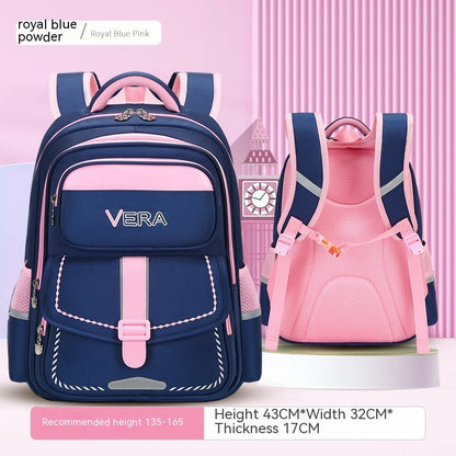 Backpack Spine Protection Waterproof Large Capacity PureLittleBloom.Co