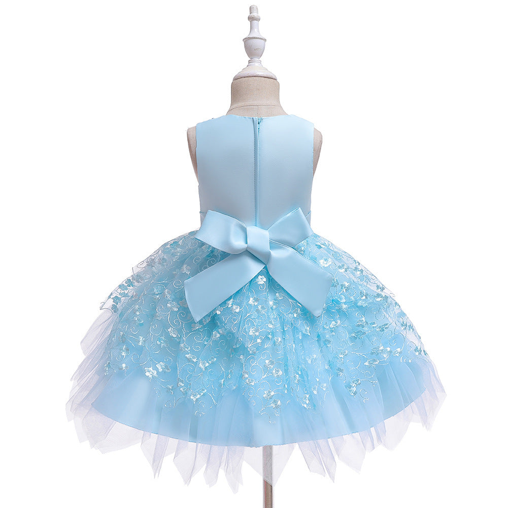 Clothing Baby Girls Middle And Small Children Kindergarten Dresses PureLittleBloom.Co