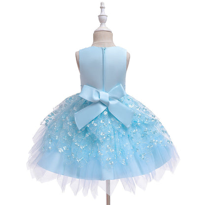 Clothing Baby Girls Middle And Small Children Kindergarten Dresses PureLittleBloom.Co