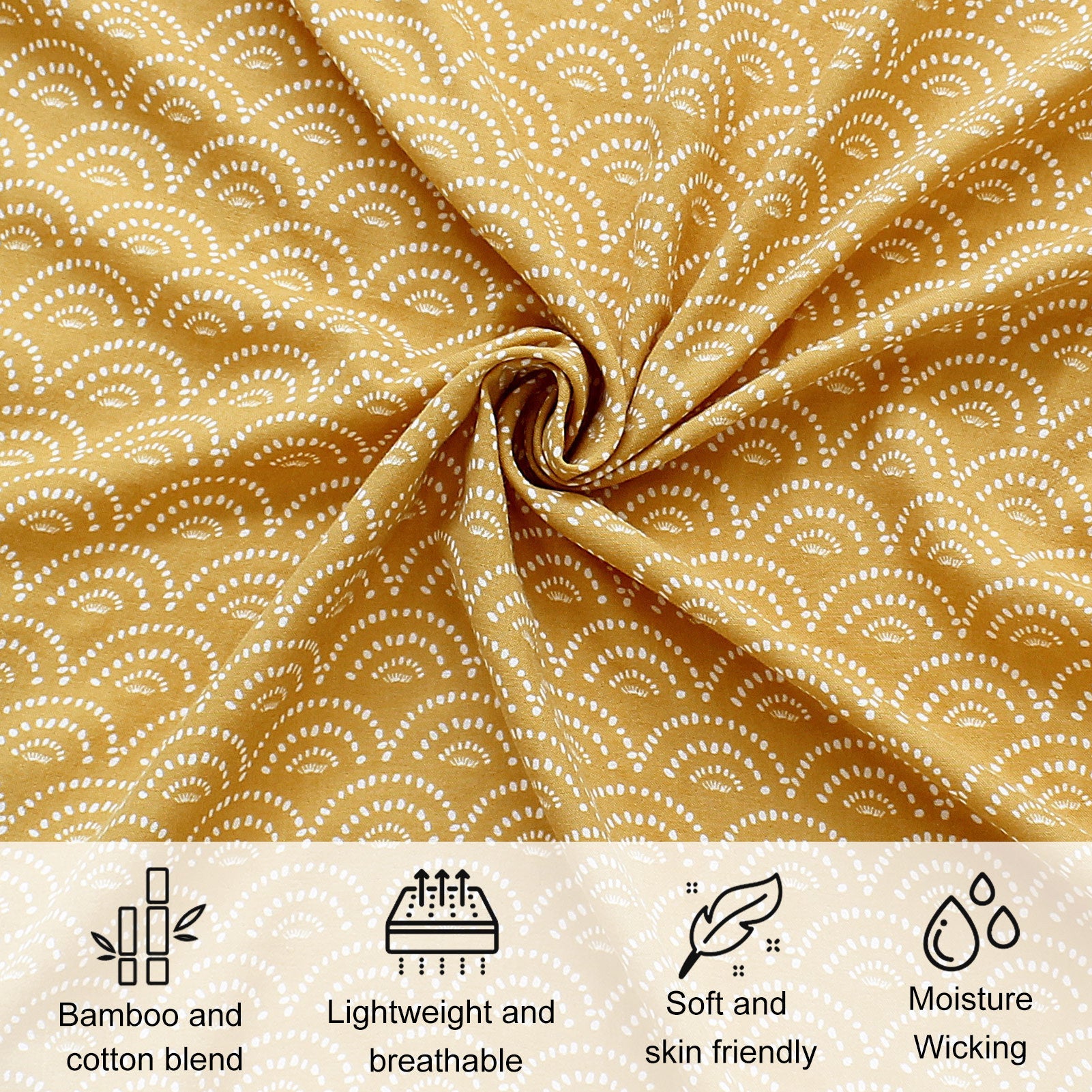 Cute All Over Print Baby Crib Fitted Sheet Set PureLittleBloom.Co