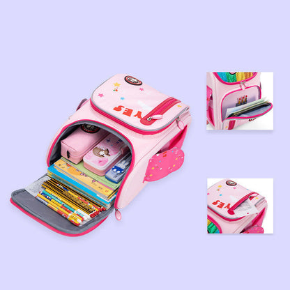 Folding Lightweight  Light Weight  Comfortable And Breathable Schoolbag For Junior Students PureLittleBloom.Co
