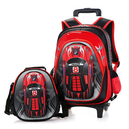 The New Men's Detachable Trolley Schoolbag Reduces The Burden PureLittleBloom.Co