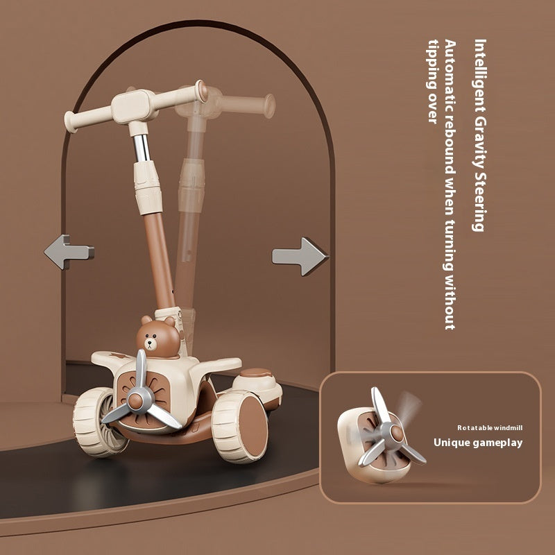 Scooter Children's Pedal Walker Car Three-in-one PureLittleBloom.Co