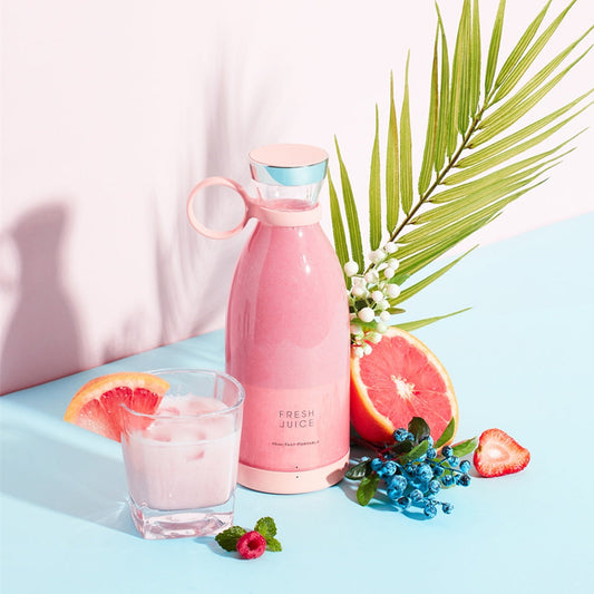 350ML Electric Juicer Blender Mixer USB Rechargeable Machine Household Portable Blender Maker Cup Kitchen Tool Kit PureLittleBloom.Co