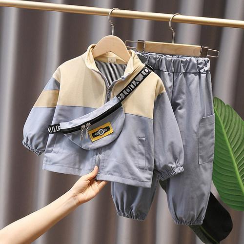 Two-piece Suit Of Handsome Children's Clothing PureLittleBloom.Co