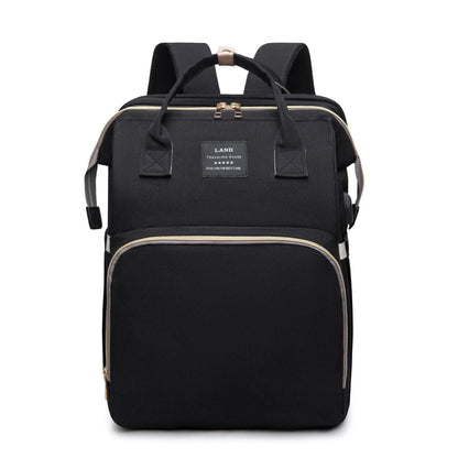 New Mummy Baby Crib Backpack Large Capacity Out Milk Insulated Bag Women PureLittleBloom.Co
